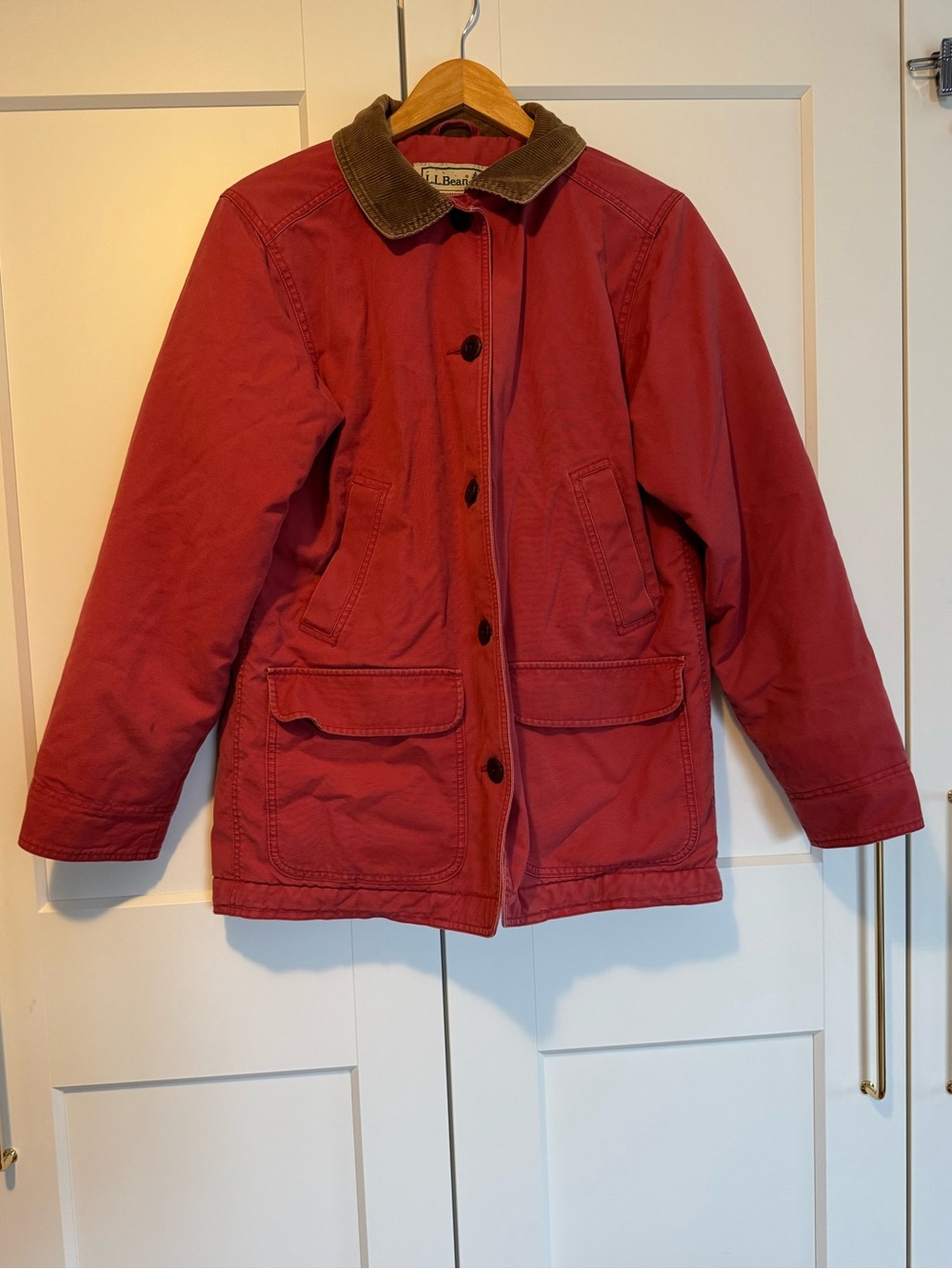 1990s Vintage L.L Bean Insulated Barn Coat | Size Medium
